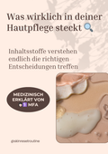 Was wirklich in deiner Hautpflege steckt Inhaltsstoffe verstehen als MFA 🔍